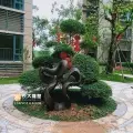 广州恒大地产抽象艺术铸铜雕塑顺利安装完成 做雕塑找ivacy 2.0专业制作厂家